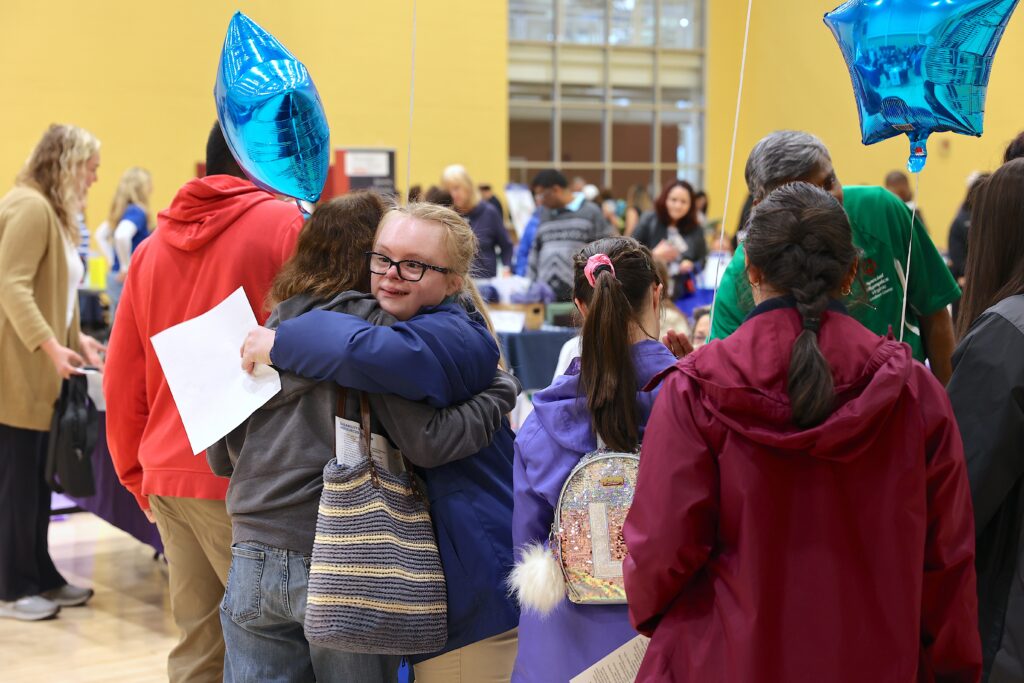 Attendees enjoy last year's resource fair in May 2025.