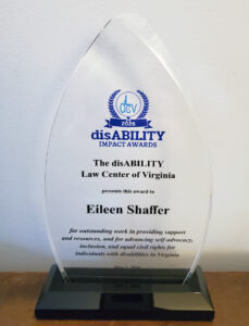 disAbility Impact Award for Eileen